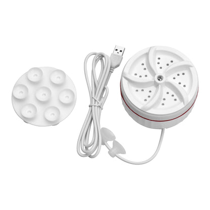 2-in-1 Mini Portable Turbine Washer/ غسالة توربينية صغيرة محمولة ٢ في ١