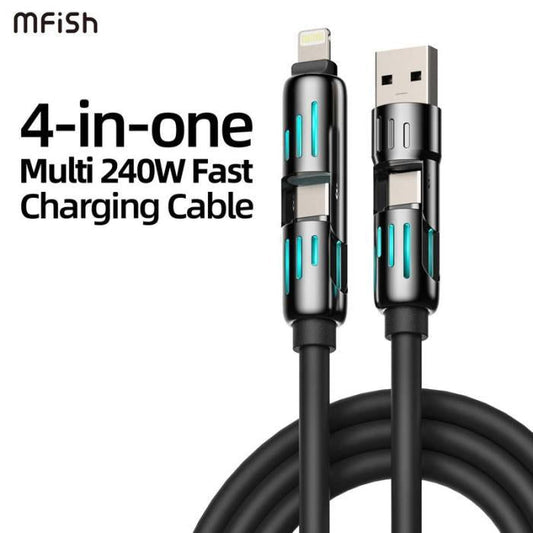 [PROMO] Buy 1 Get 1 FREE - Universal 4-in-1 Charging Cable