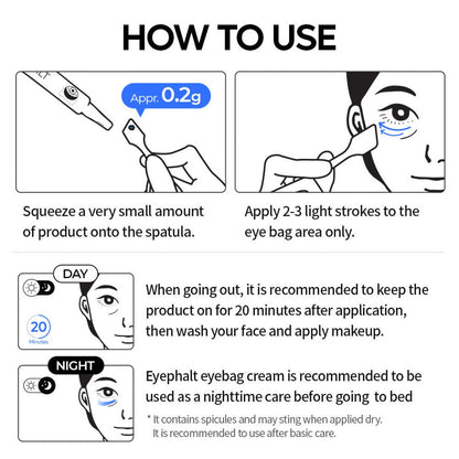 Dr. Melaxin Eyephalt EP 10g — Instant Eye-Lift & Dark Circle Recovery | دكتور ميلاكسين: شد فوري لمحيط العين وعلاج الهالات