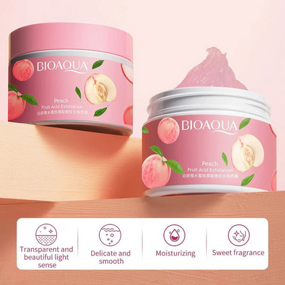 BIOAQUA Peach Extract Fruit Acid Exfoliating Face Gel Cream