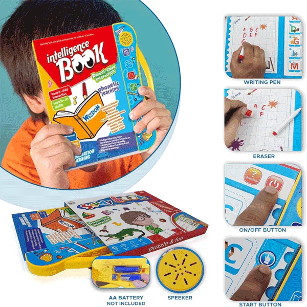 Smart Kids' Interactive Talking & Learning english Book (Mobile-Free Learning)
