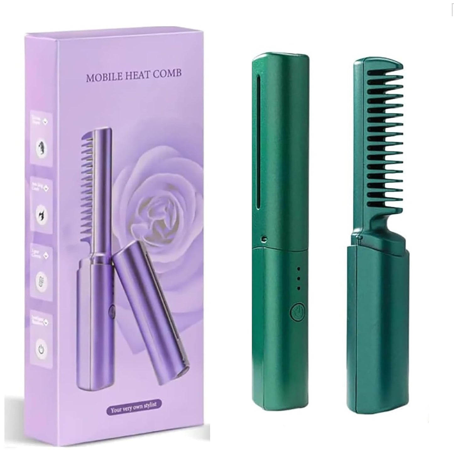 Premium Cordless Portable Hair Straightener | مكواة شعر لاسلكية ومحمولة عالية الجودة