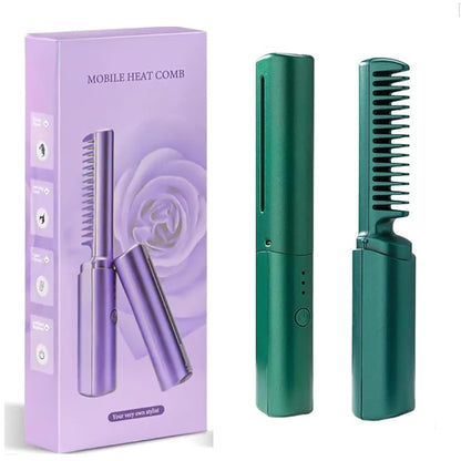 Premium Cordless Portable Hair Straightener | مكواة شعر لاسلكية ومحمولة عالية الجودة