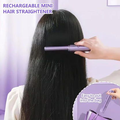 Premium Cordless Portable Hair Straightener | مكواة شعر لاسلكية ومحمولة عالية الجودة