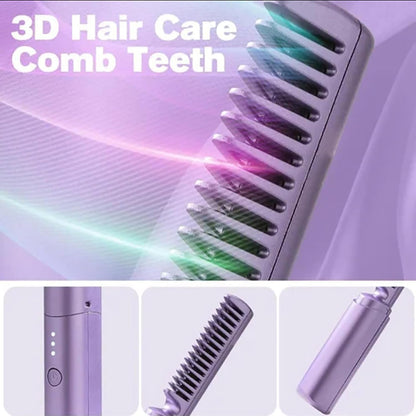 Premium Cordless Portable Hair Straightener | مكواة شعر لاسلكية ومحمولة عالية الجودة